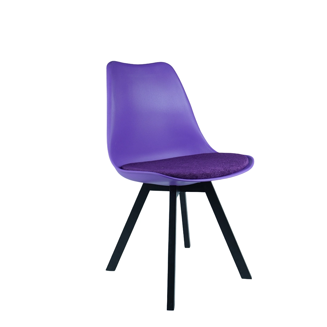 Solfa Heavy Duty Tulip Chair Black Stand CH01MB